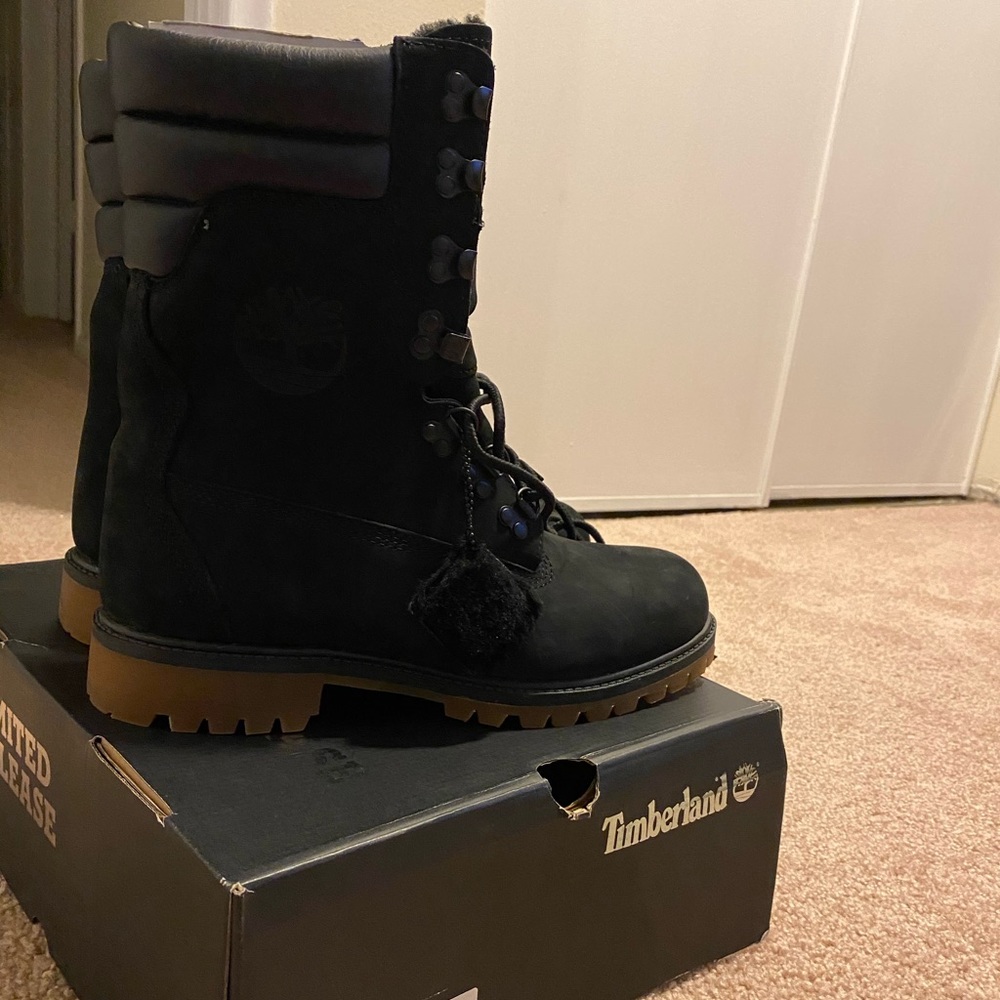 Timberland 40 Below Shearling Superboot black sz10